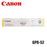 Tóner Canon GPR-52 original Yellow