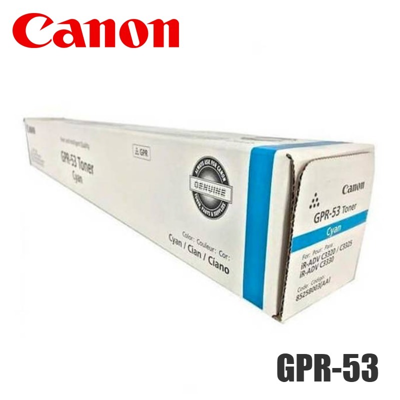 Toner Canon GPR-53 original Cyan