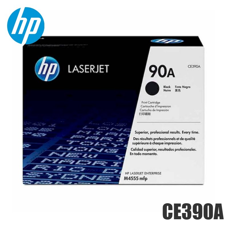 Tóner HP 90A negro CE390A original