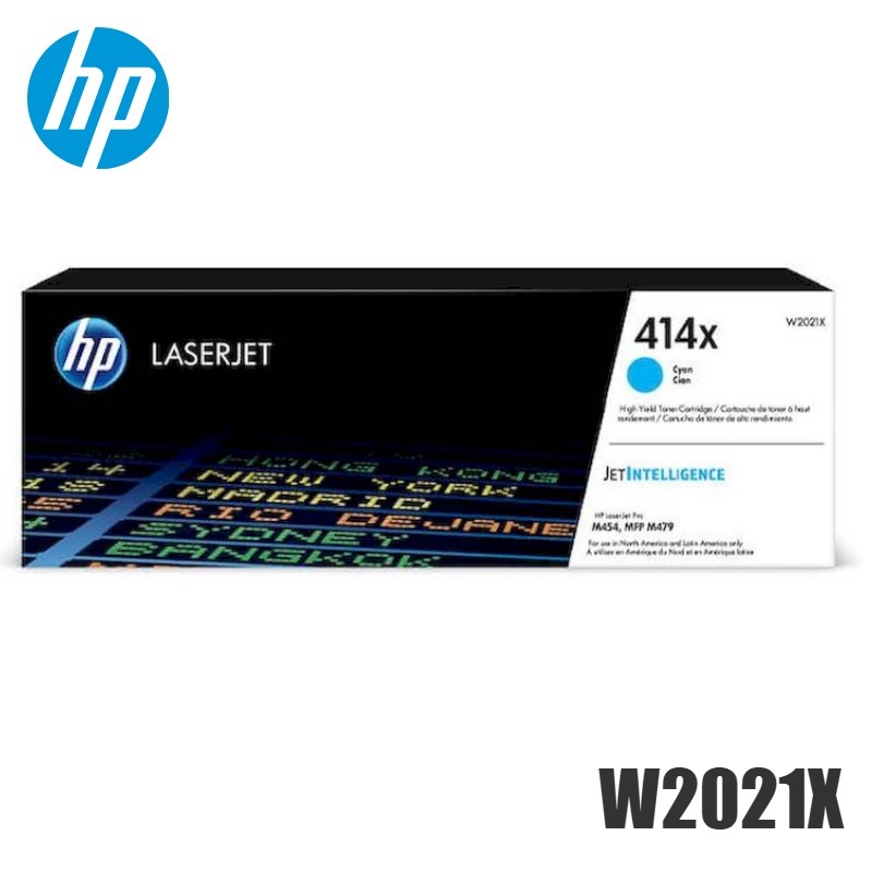 Tóner HP W2021X Cyan 414X original