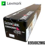 Tóner Lexmark X950X2MG original Magenta