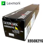 Tóner Lexmark X950X2YG original Yellow